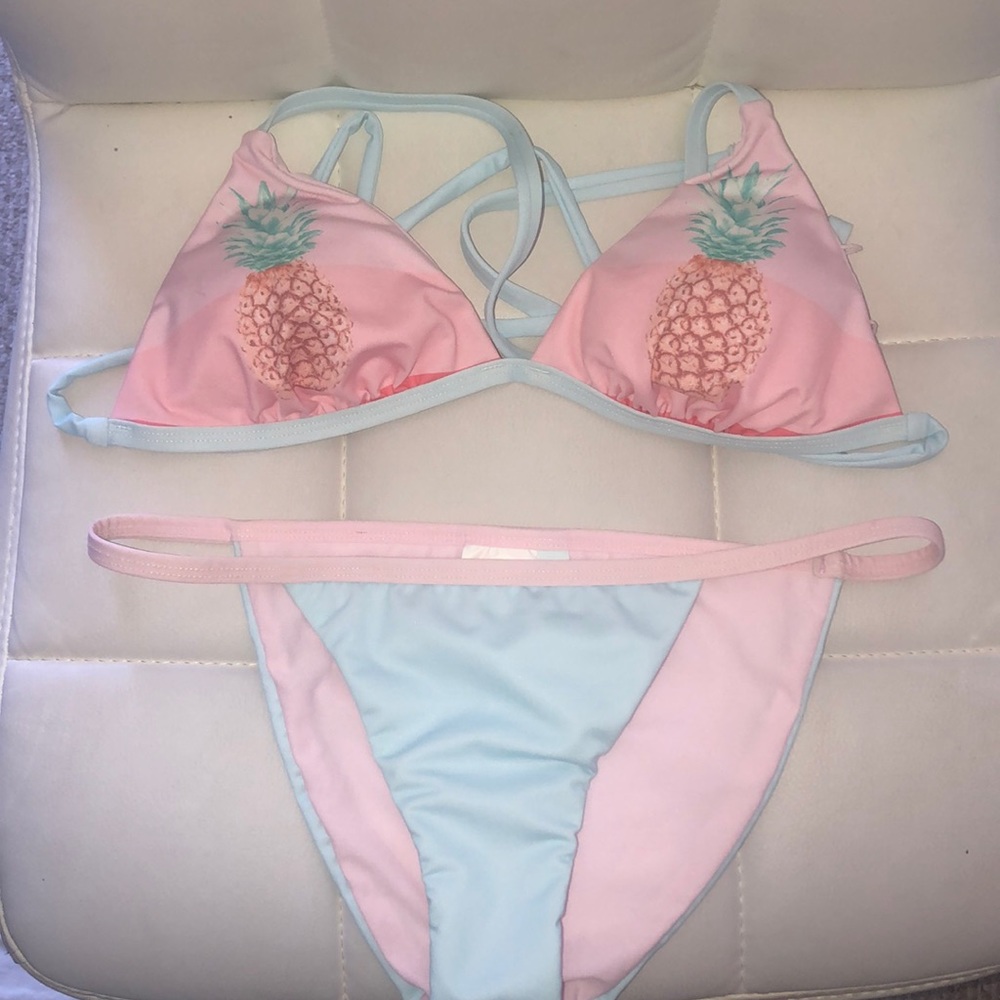 M Baby Blue Pastel Bikini 👙 | The Bikini Lab